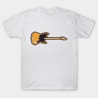 Pixel 1951 Wood Precision Bass Guitar T-Shirt